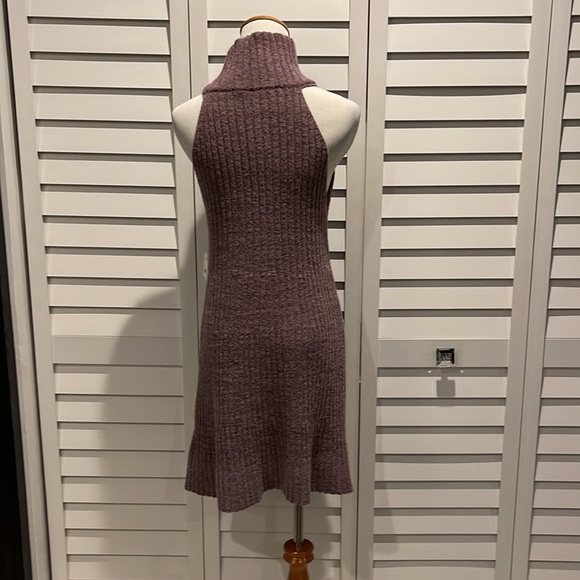 Free People NWT Claude Dress in Brandy Wine Combo. - Picture 8 of 11